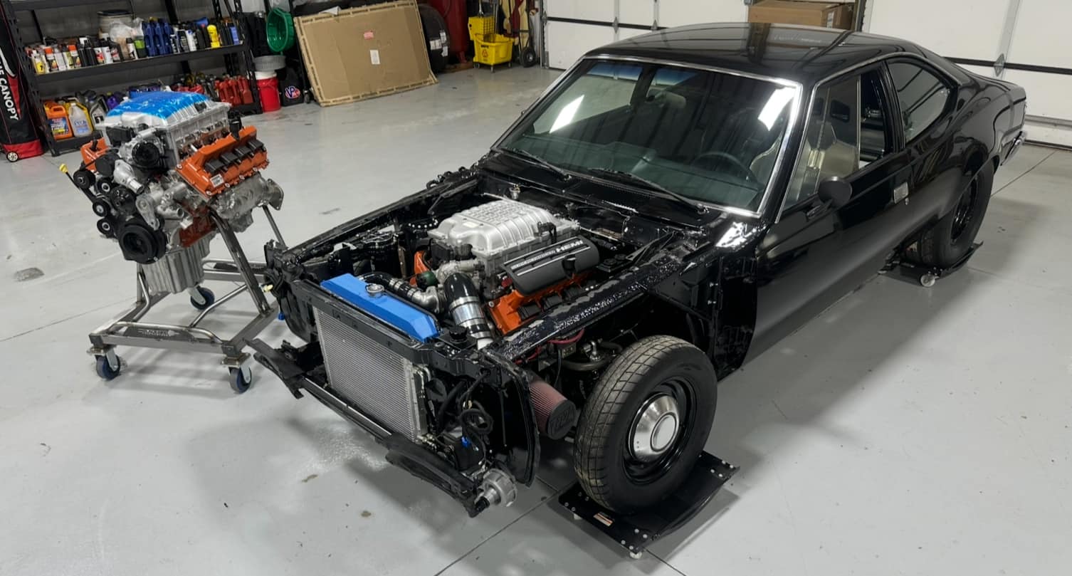 NEW PROJECT! 1976 AMC Hornet, powered by our beloved supercharged G3 Hemi … AND IT’S A STICK !!!