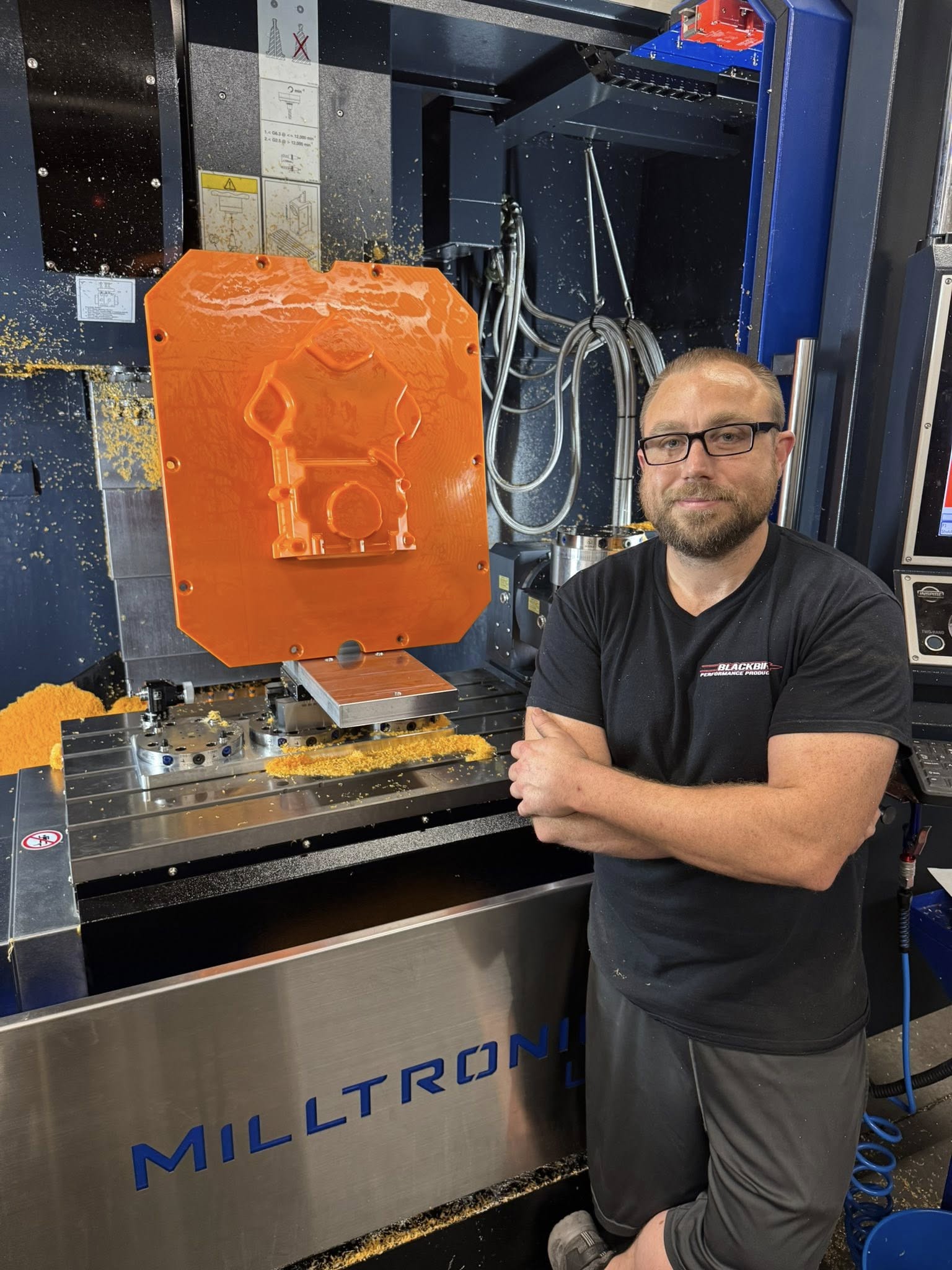 The Master of Machining Getting It Done!!