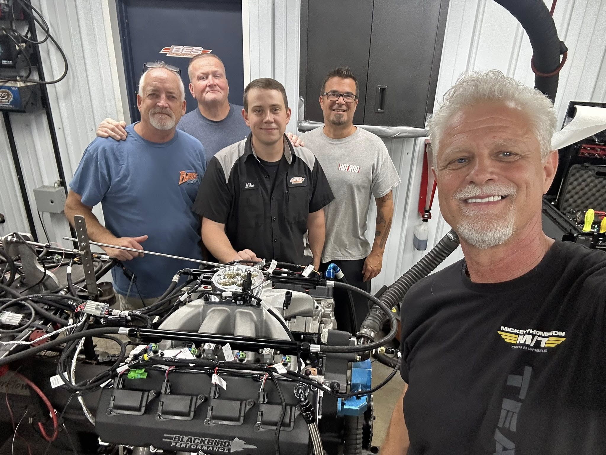 Another Awesome Day Working with the Band of Hemi Brothers / Sisters at BES Racing!
