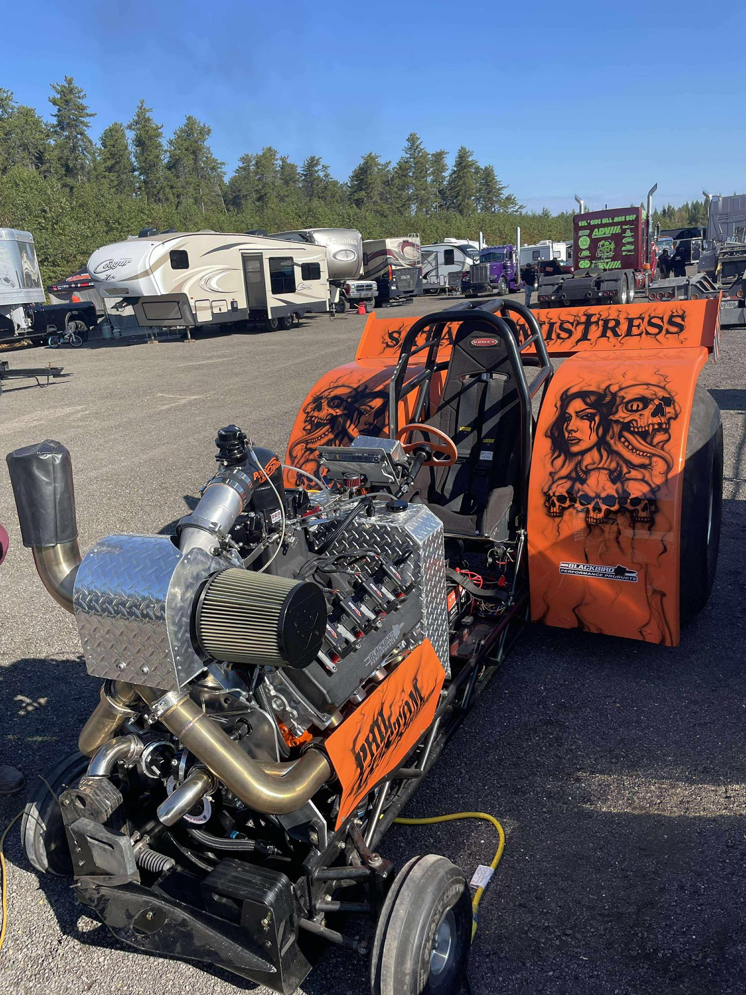 G3 Hemi Single Turbo Powered Mini Rod Tractor!