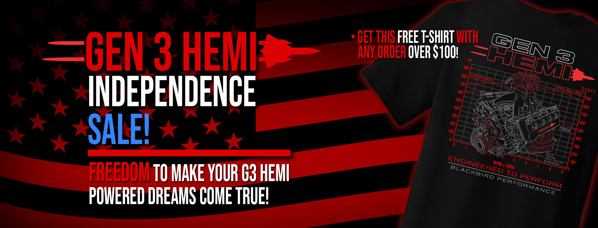 G3 Hemi Independence Sale!