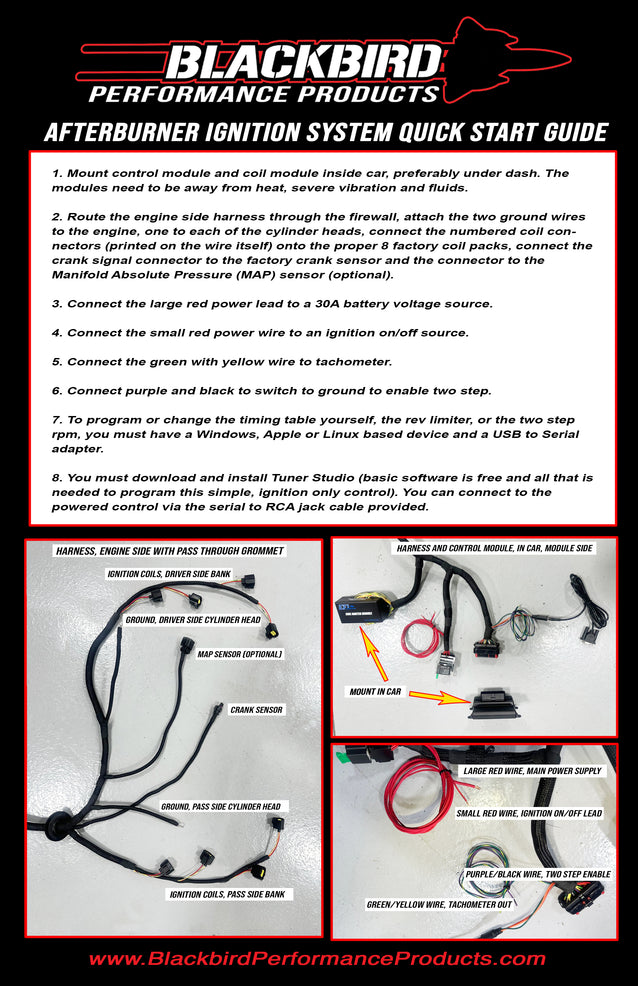 Blackbird Performance Afterburner Ignition System